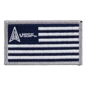 USSF USA White Flag Patch