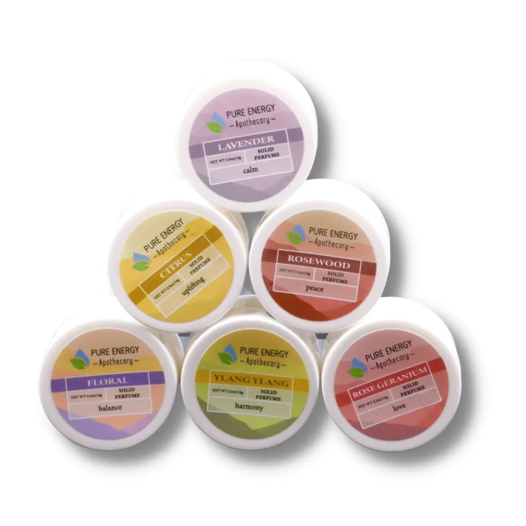 Solid Perfume .50oz Each