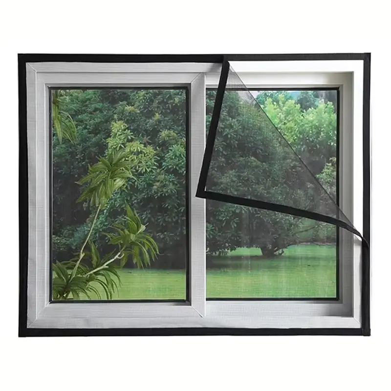 Self-Adhesive Mosquito Proof Window Mesh Screen, Summer Insect Repellent Tulle Net for Doors Windows Self-Adhesive Mosquito Proof Window Mesh Screen, Summer Insect Repellent Tulle Net for Doors Windows