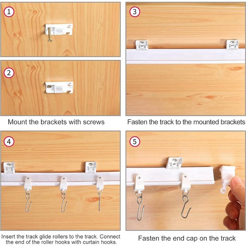 1pc Flexible Bendable Ceiling Curtain Track, Ceiling Mount for Curtain Rail with Track Curtain System, Room Divider, Ceiling Curtain Rod, RV Ceiling Track for Curtains, Curtain Rod Holders 1pc Flexible Bendable Ceiling Curtain Track, Ceiling Mount for Curtain Rail with Track Curtain System, Room Divider, Ceiling Curtain Rod, RV Ceiling Track for Curtains, Curtain Rod Holders