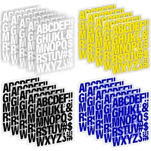 20 Sheets 880 count Iron on Letters, 2 Inch Iron on Vinyl Letters for Clothing, Heat Transfer Letters with A-Z PU Alphabets Sticker, Iron on Letters for Fabric, Clothing T-Shirt Printing DIY Craft