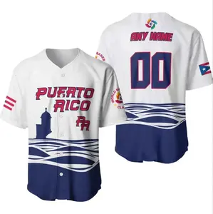 Personalized Team Puerto Rico 2026 World Baseball Classic Jersey