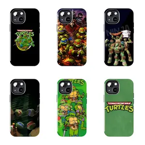 Retro TMNT Cartoon Phone Case Suitable for iPhone 17-11 Pro Max/Plus and  Samsung Galaxy S23-25