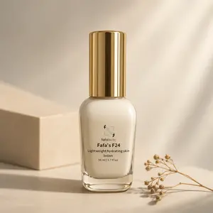 Fafa's F24 Lightweight Hydrating Skin Lotion, Clean Beauty Vegan Face Moisturizer, Probiotic Free Natural Skincare, 50ml