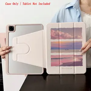Case for ipad,360 ° Rotating Foldable Case to Easily Protect Your Pad: Smart Case Compatible with iPad Air 6,Air 5,4,and for iPad 10 (10.9 inches)