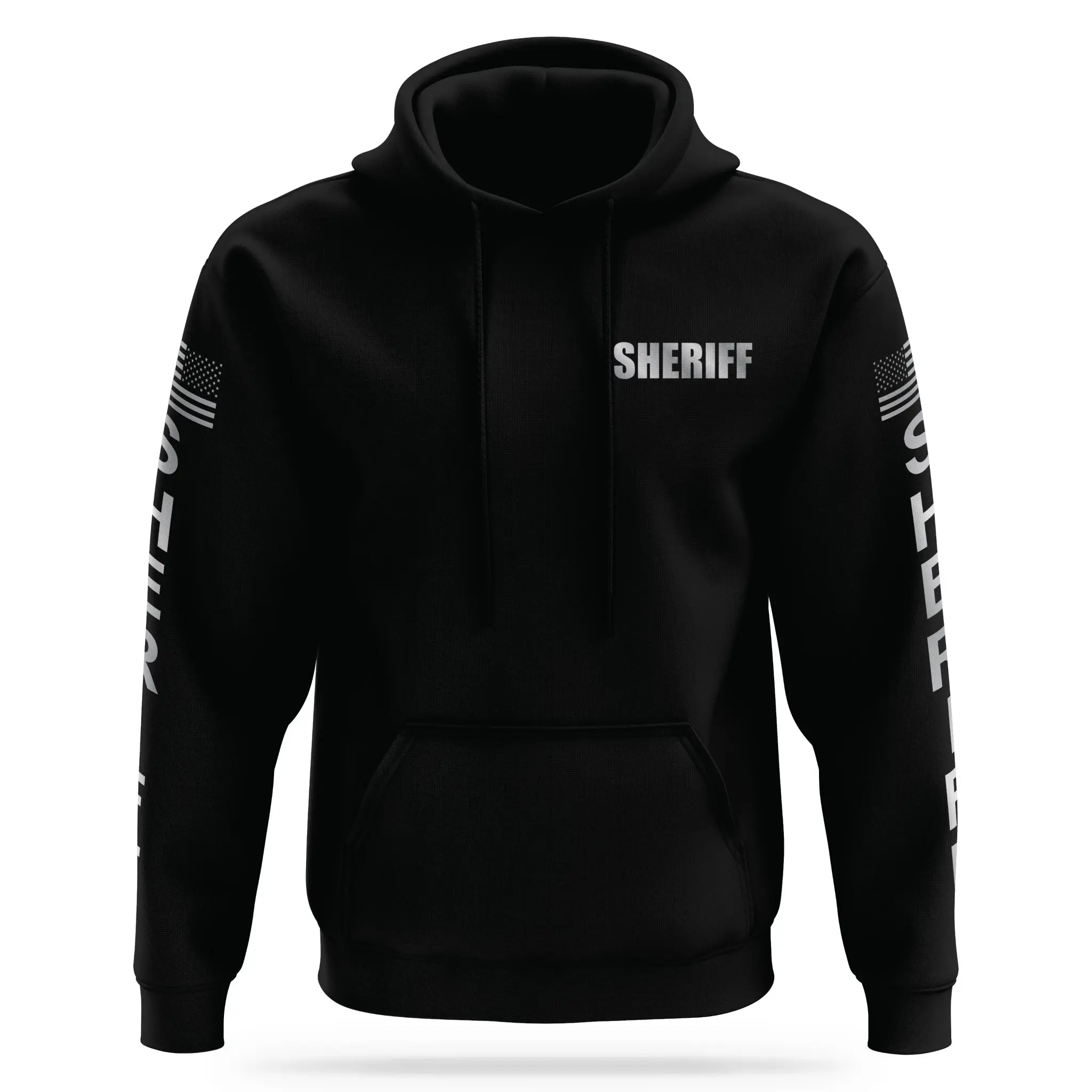 [SHERIFF] Reflective Performance Hoodie 2.0 [BLK/REF]