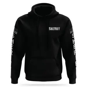 [SHERIFF] Reflective Performance Hoodie 2.0 [BLK/REF]