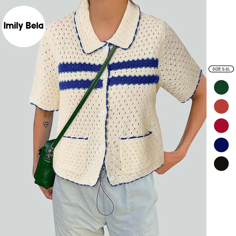 トップス 2000s zip up short knit cardigan short sleeve cardigan 2000s - TikTok Shop