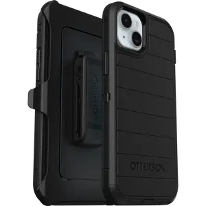 Black Rugged iPhone 15 Plus Case | OtterBox Defender Series Pro