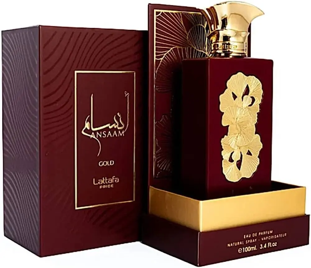 Ansaam Gold by Lattafa Pride Eau De Parfum 3.4 oz 100 ML Women Floral Fragrance Ansaam Gold by Lattafa Pride Eau De Parfum 3.4 oz 100 ML Women Floral Fragrance