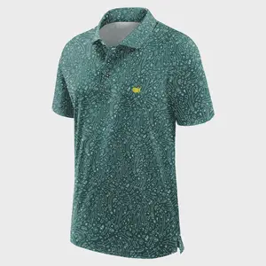 Masters Golf Polo 2026, PGA polo shirt, golf performance shirt, moisture wicking polo, men's golf apparel, golf shirt for men, breathable sports polo, printed Masters shirt, stylish golf wear, polo for PGA fans, golf gift for dad