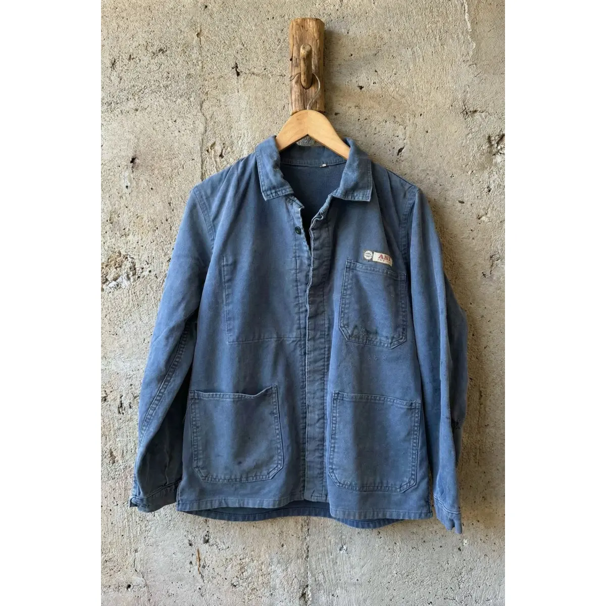 Unisex Vintage French Workwear Jacket — ANF Industrie