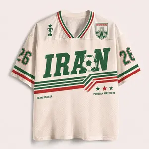 Iran Soccer Jersey, Retro Team Melli Shirt, Iranian Football Fan Gift, Persian Match Tee