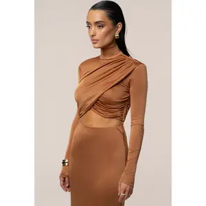 Copper Nessa Slinky Top