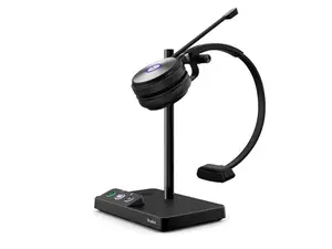 Yealink WH62 Wireless DECT Mono Teams Headset (1308000) - Black