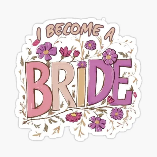 Bridal sticker pack with custom sticker