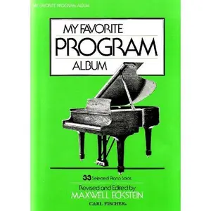 USED-O3198 - My Favorite Program Album by Maxwell Eckstein (Paperback)