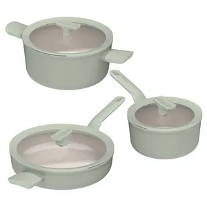 BergHOFF Balance 6Pc Non-stick Ceramic CookwareSet, Recycled
