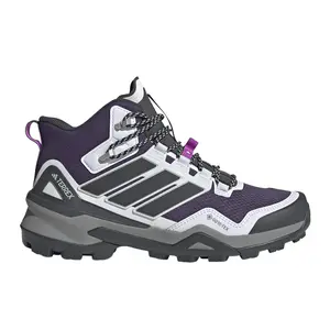 adidas Womens Terrex Skychaser Mid Gore-Tex Hiking Hiking Sneakers Shoes - Black, White