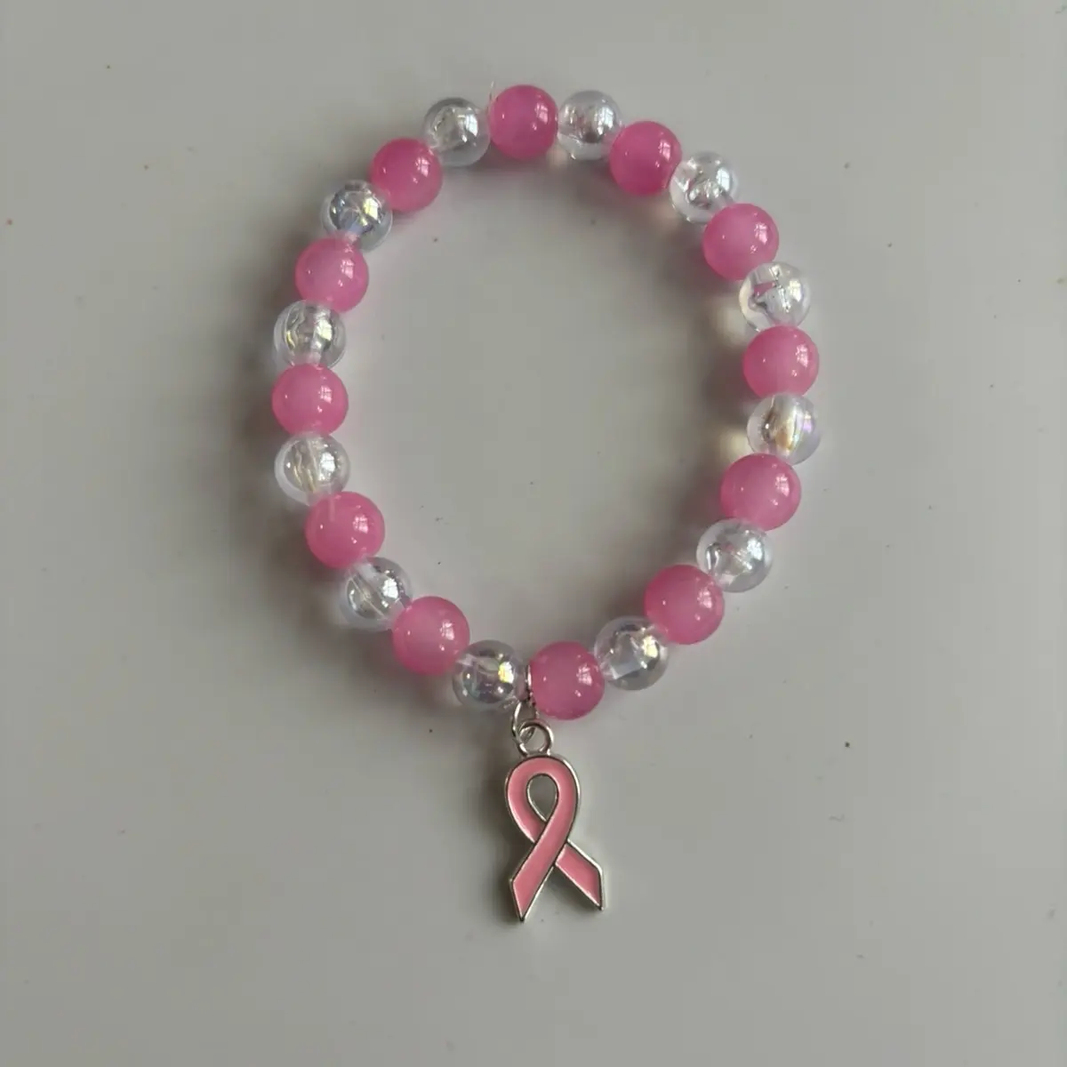 BCA pink and clear bracelet