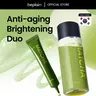 Beplain Matcha Catechin Brightening 2-Piece Skincare Set - Smooth Daily Essence & Spot Cream for Dark Spots Treatment, Glowup Support