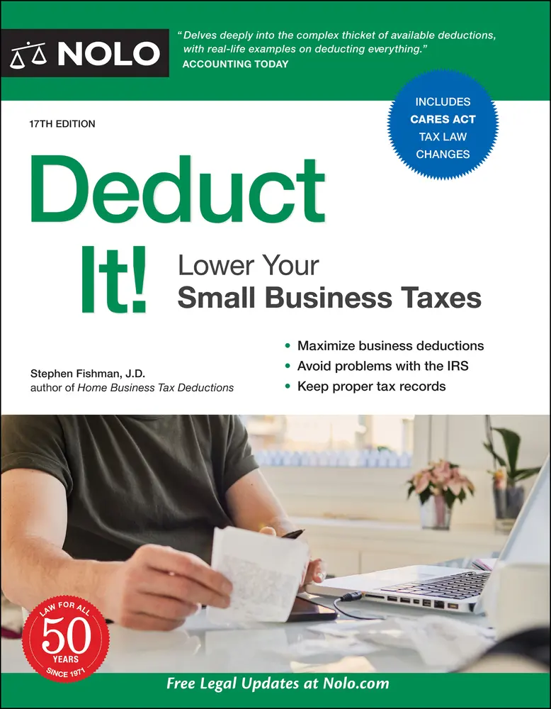 USED-Deduct It!: Lower Your Small Business Taxes by Fishman, Stephen (Paperback)