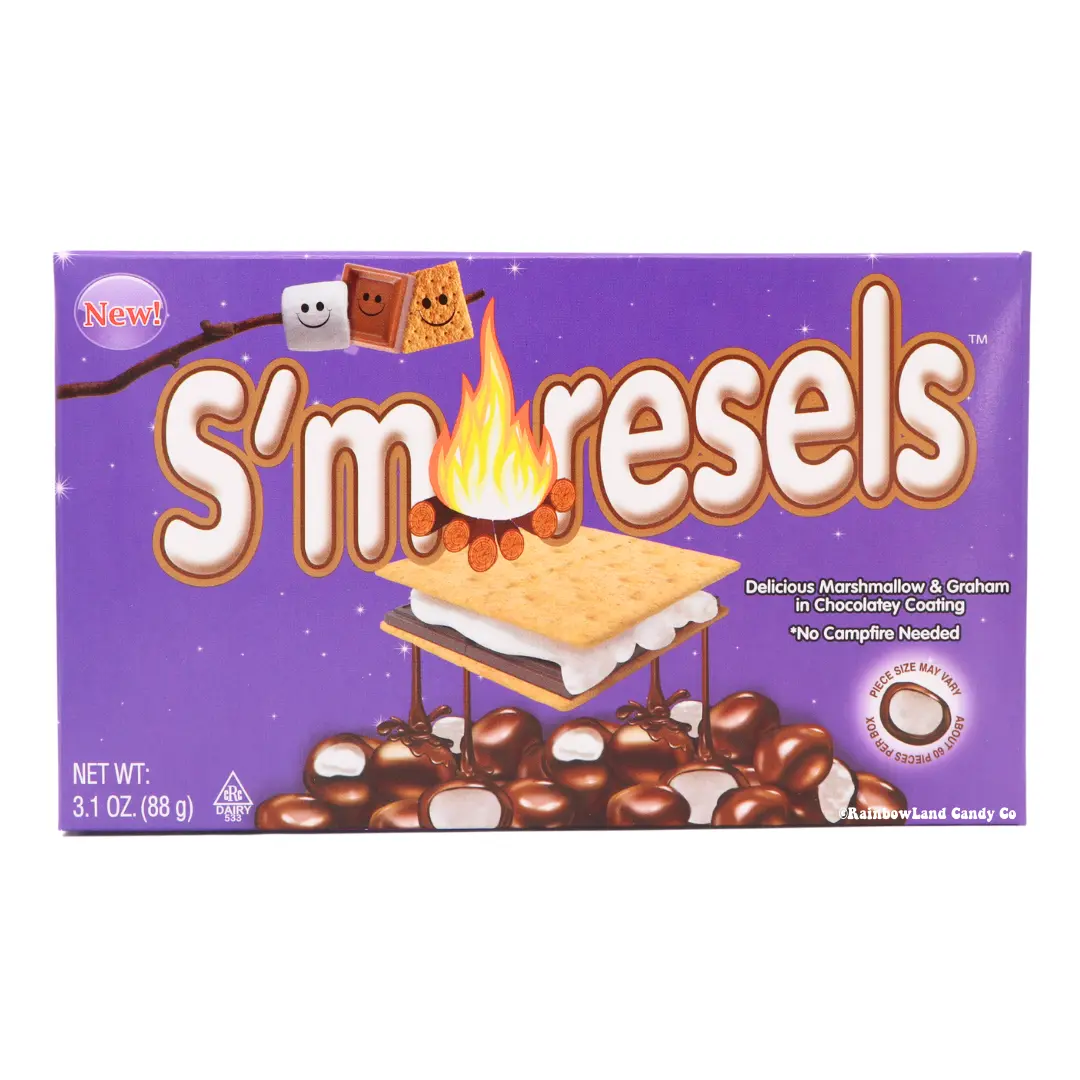 S'moresels Theater Box - Marshmallow & Graham in Chocolatey Coating