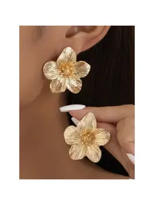 Flower Design Dangle Earrings, Fashion Jewelry for Women, Daily Outfit Decoration, Trendy All-match Style, Exquisite Birthday Gift with Love, Graceful & Charming Always