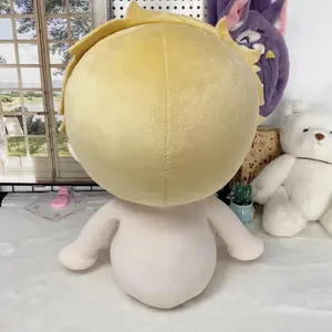 40CM Anime Haikyuu!! Kei Tsukishima  Adorable Nude Doll Change Clothes Cotton Plush Toy Stuffed Soft Plushie Xmas Gift