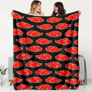 Xiao Organization Cloud Base Full Print Flannel Blanket, Lightweight All-Season Use, Perfect Gift for Friends and Family