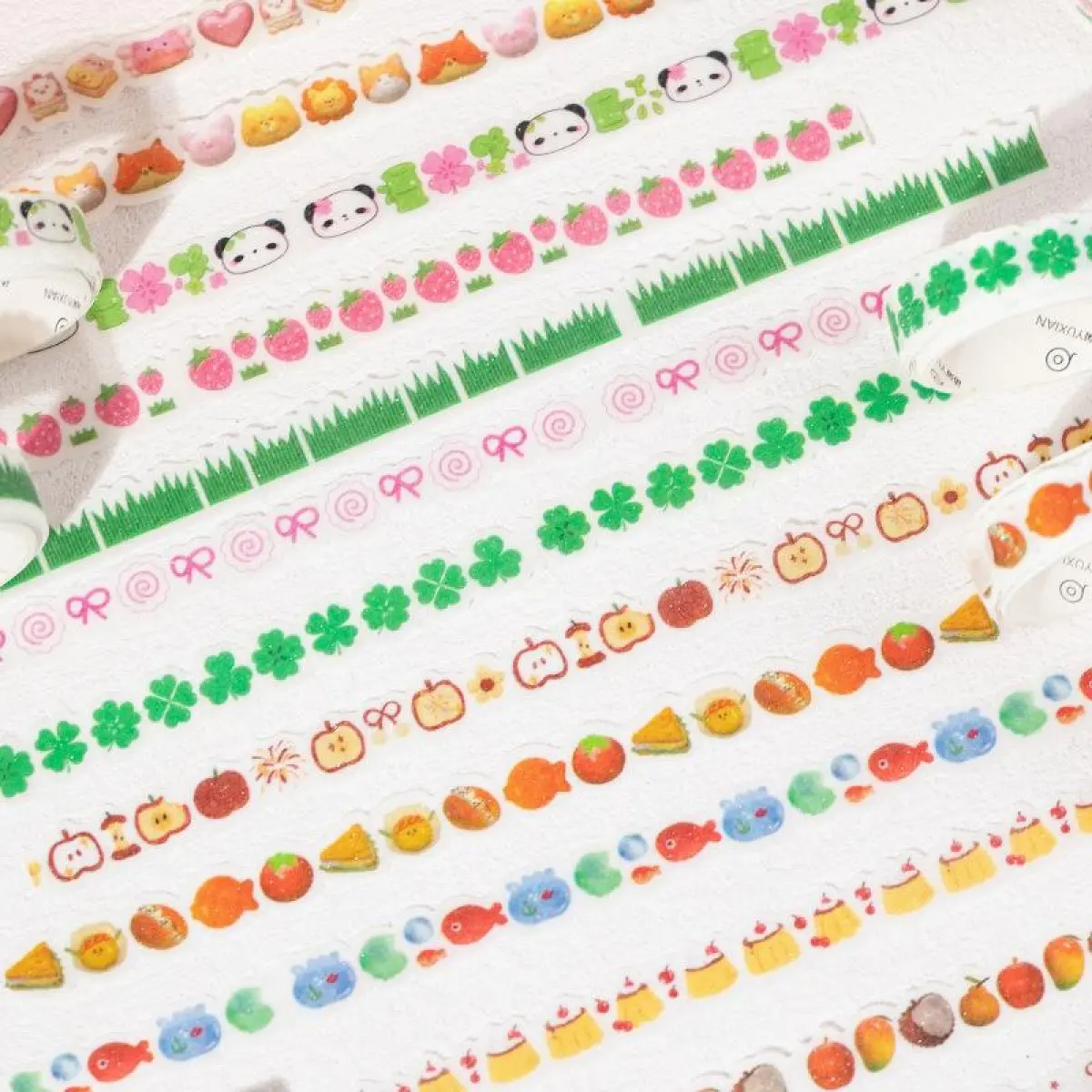20-Roll Antique Classic Special-Shaped Strand Craft Paper Washi Tape Set, Office Stationery for DIY Hand Account Sticker Deco & Embellishment