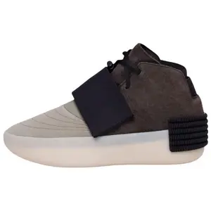 Fear of God x adidas Athletics 2 Trainer High-Top Sneakers for Men and Women: Soft, Comfortable, Slip-Resistant, Durable, Casual Lifestyle Shoes in Dark Brown Trending Shoes, House White Official Shoes to Get / Maison Mihara