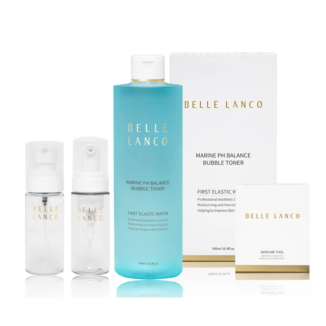 Marine pH Balance Bubble Toner Set - Nourishing Sensitive Moisturize