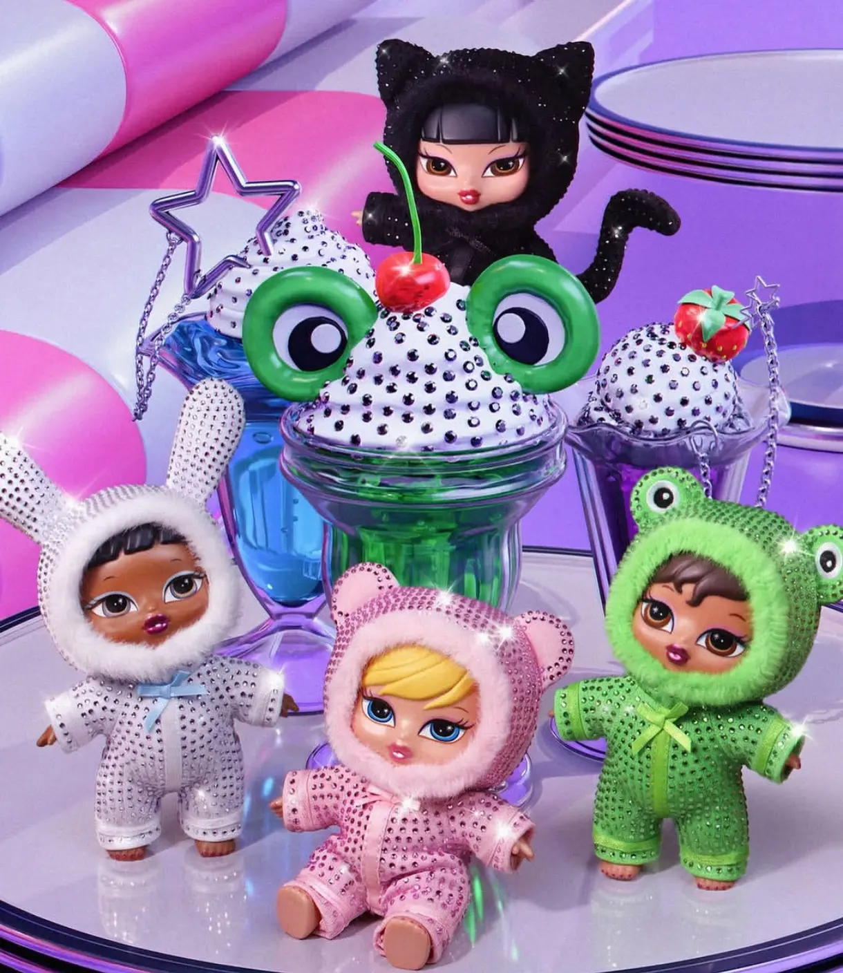 Bratziez Iconz Bling Series Cute Plush Series Blind Box