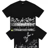 MeJend 12oz 100% Cotton Heavyweight Croppend Tee, Jesus Print Gothic Streetwear Outfit, Trendy Graphic Christian Clothing, Jesus Tshirt, Graphic Tees, Unisex