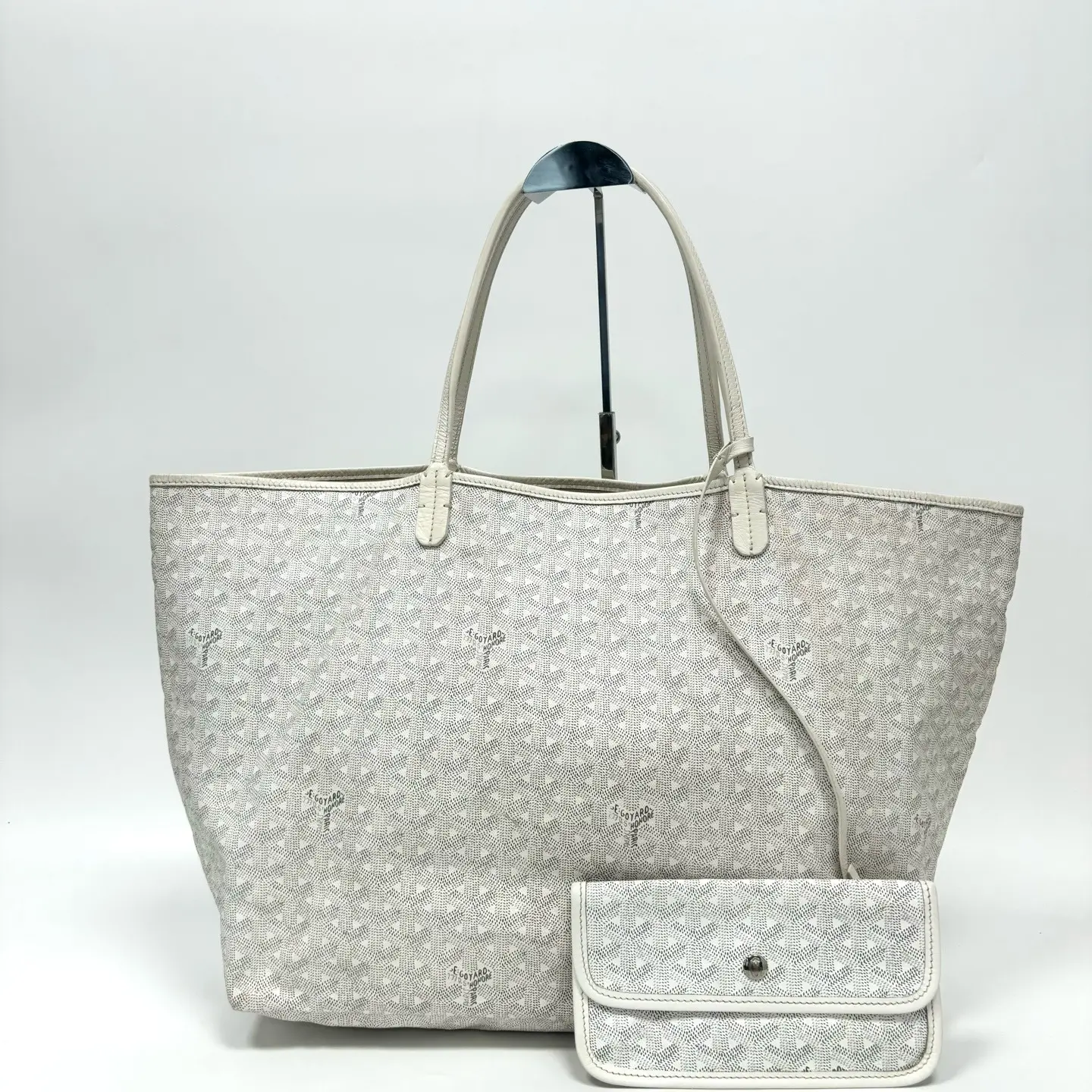 Pre-owned Goyard Saint Louis Custom Tote Bag Calfskin Leather, 40cm, Default Tote Bags, N23064003