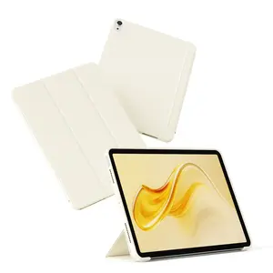 Case for iPad Air 11 inch (M3/M2, 2025/2024)/ iPad Air 5th/4th Generation (2022/2020) 10.9 inch /iPad (A16) 11th/10th Generation 11/10.9inch (2025 /2022) Without Pencil Holder, Trifold Stand Smart Case Soft TPU Back,Auto Wake/Sleep, Support Touch ID