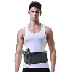 Abdominal Gun Holster with Deep Concealment Design, Fits 99% Handguns, Military Grade Durability, Ultra-Wide Comfortable Strap, Concealed Holster