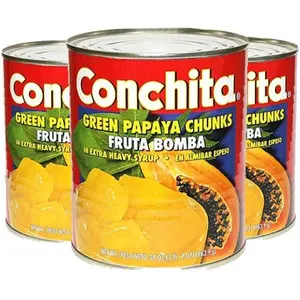 Conchita frutabomba / papaya chunks in syrup.  34 oz. Pack of 3