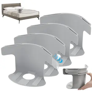 Lock Sheet Holders (4 Pack), Bed Sheet Lock Clips, Non-Slip Sheet Holders Keep Sheets Firm & Tight, Heavy Duty Bed Sheet Holder Corner Fitted Sheet Straps Fit All Mattress Size