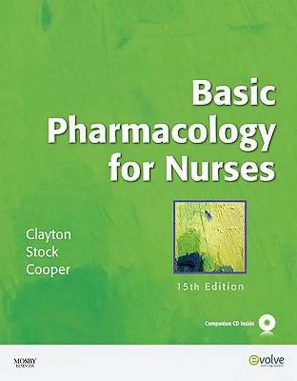USED Book - Basic Pharmacology for Nurses, 15th Edition by Bruce D. Clayton (Paperback) - english