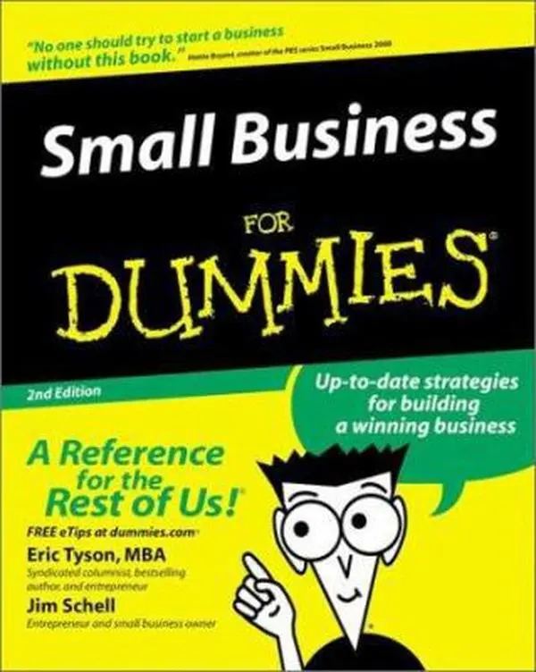 USED Book - Small Business For Dummies by Eric Tyson (Paperback) - english