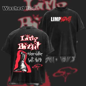 Vintage Limp Bizkit Black Double Sided T-shirt  , Limp Bizkit T-shirt & Hoodie , Washed Oversized T-Shirt , Rock Band Shirt, Retro Music Tee, Rock Music Lover Shirt, Vintage Band Shirts Casual Fabric Fit Top , Top Men's and Women's Clothing