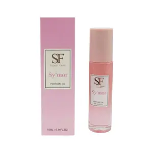 SweetFanc Sy'mor 10ml Roll-On Perfume Oil - Soft Sweet Fragrance with Strawberry Pear Apple Top Notes for Every Occasion