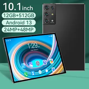 5G network Bluetooth large screen tablet, 10.1 "display12GB+512GB memory, large capacity 8000mAh battery,24MP+48MPGPS satellite positioning, fast charging