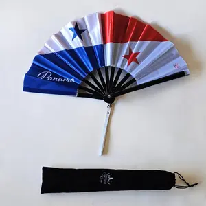 Panama Folding Fan – Caribbean Heritage Hand Fan