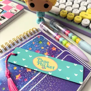 Page Pocket | Metal | Standard Bookmark