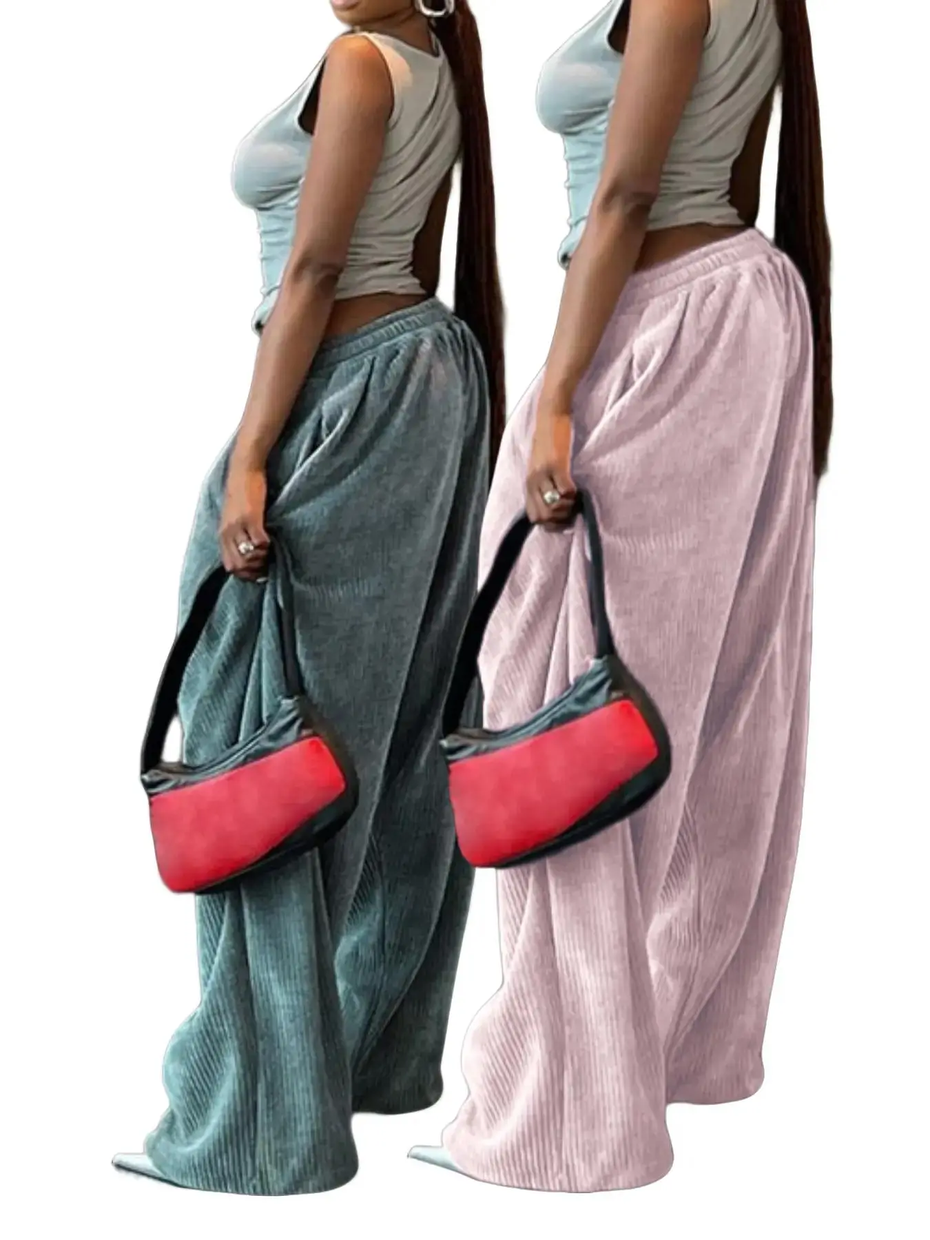 Dusty Blue*1 pc+Pink*1 pc