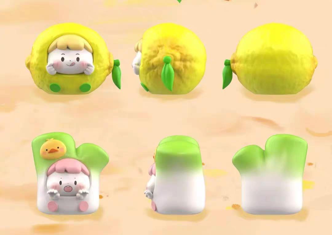 Playful Kid-Fruit and Vegetable Nutrition Shop-Macaron series