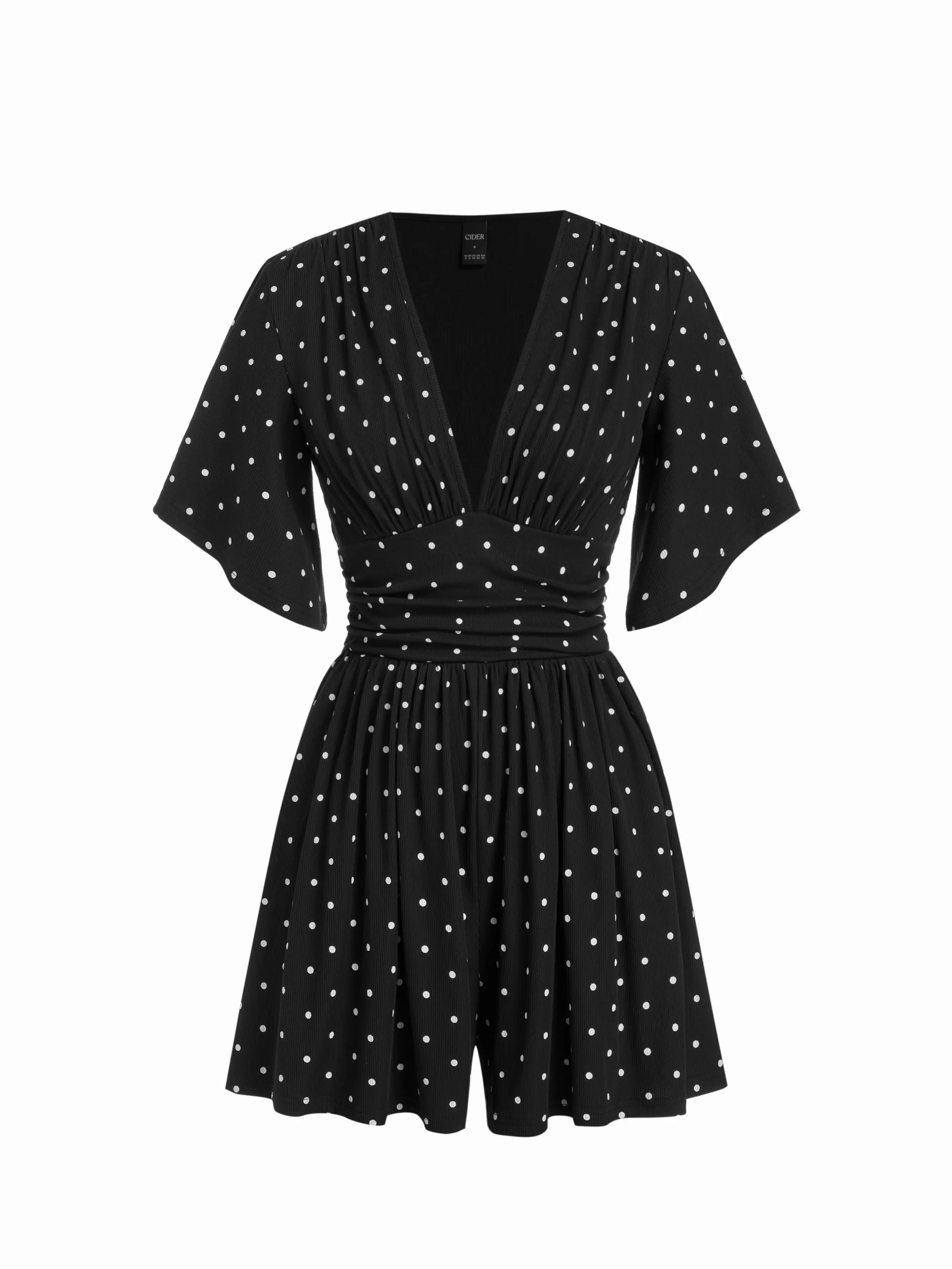 Black Polka Dots